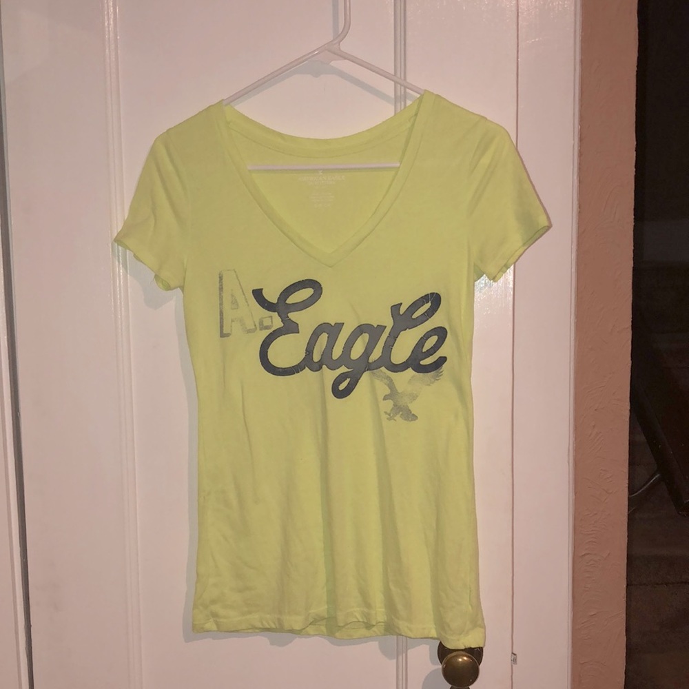 American Eagle Neon Graphic Tee